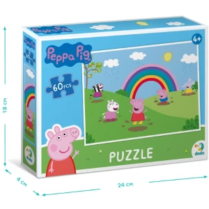 Puzzle "distracție în ploaie", seria peppa pig, 60 elem. Thumbnail 5