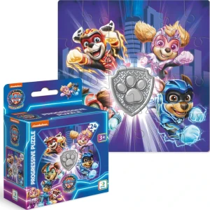 Puzzle "eroii invincibili", seria patrula cățelușilor, 24 elem.