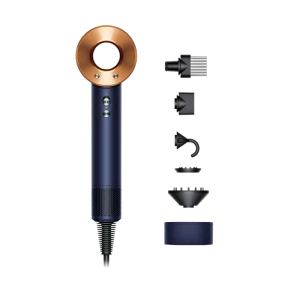 Фен dyson hd07 gift edition, 1600вт, prussian blue | rich copper