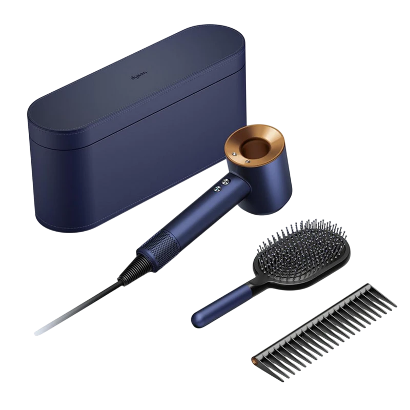 Фен dyson hd07 gift edition, 1600вт, prussian blue | rich copper 2