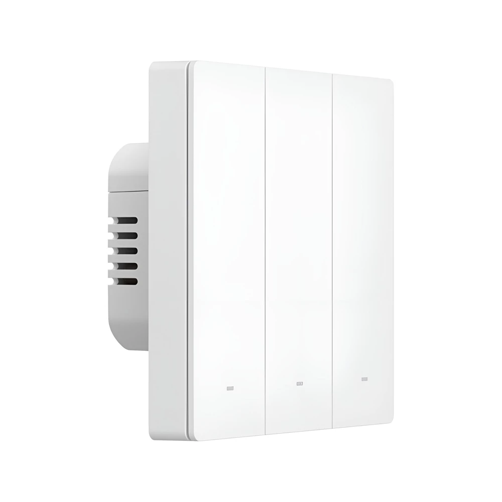 Sonoff zigbee smart wall switch switchman m5 3-gang (neutral optional), white 3