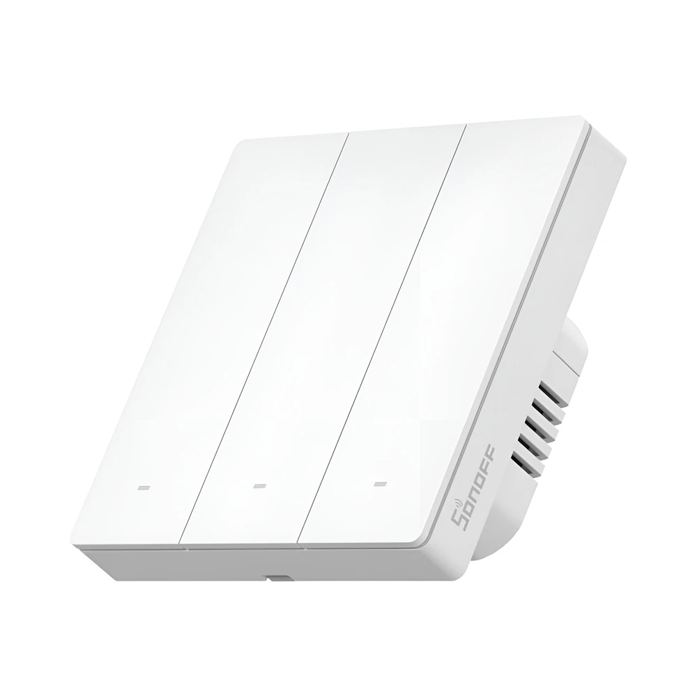 Sonoff zigbee умный настенный выключатель switchman m5 3-клавишный (нейтральный провод опционально), белый 2