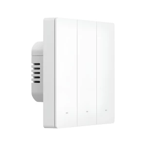 Sonoff zigbee smart wall switch switchman m5 3-gang (neutral optional), white Thumbnail 3