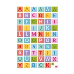 Joc magnetic "alfabet", 60 el. (ro) Thumbnail 2