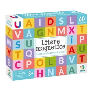 Joc magnetic "alfabet", 60 el. (ro) Thumbnail 3