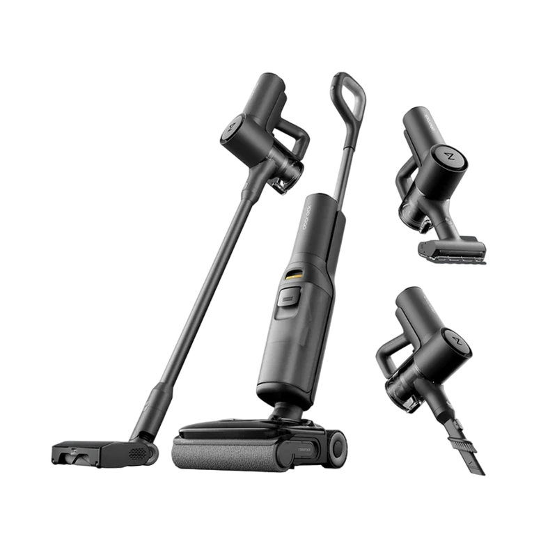 Вертикальный пылесос roborock f25 ace comb, чёрный 6