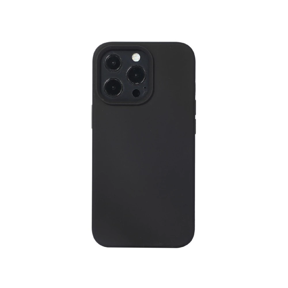Helmet case liquid silicone iphone 14, black 2