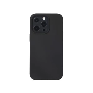 Helmet case liquid silicone iphone 14, black Thumbnail 2