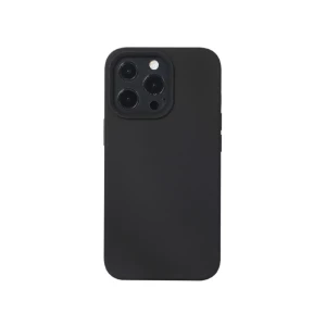 Helmet case liquid silicone iphone 14, black Thumbnail 2