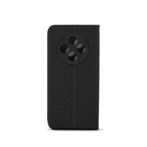 Чехол woo case shell flip nylon для oppo reno 12f/12fs 4g, черный Thumbnail 2