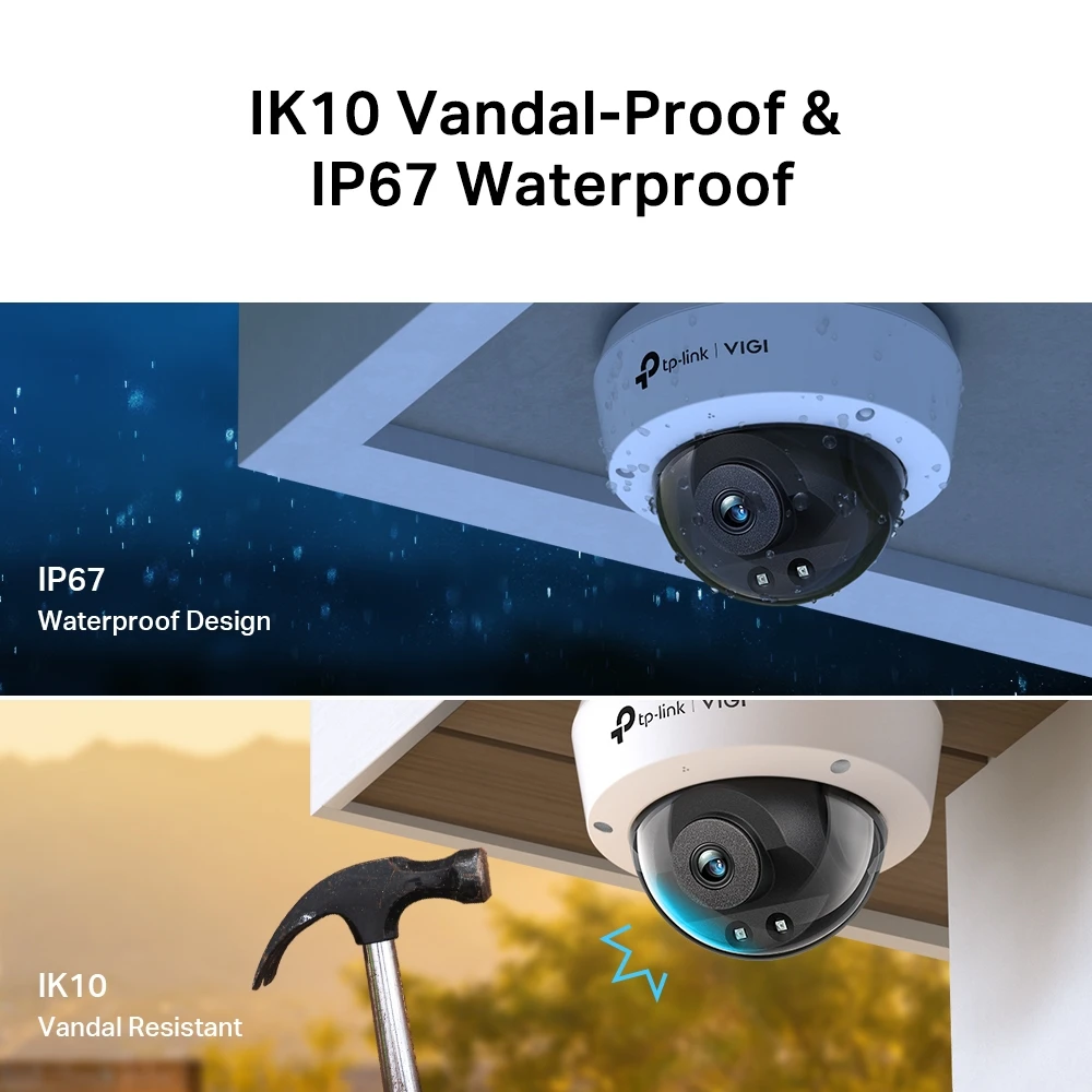 Camera de supraveghere ip tp-link vigi c230i(4mm), alb 11