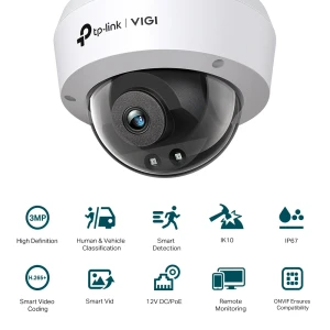 Camera de supraveghere ip tp-link vigi c230i(4mm), alb Thumbnail 5