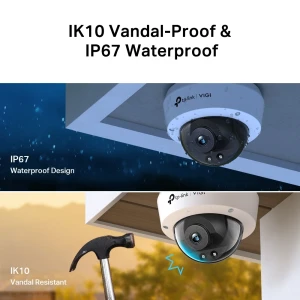Camera de supraveghere ip tp-link vigi c230i(4mm), alb Thumbnail 12
