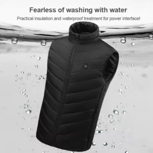 ЭЛЕКТРИЧЕСКИЙ ЖИЛЕТ С ПОДОГРЕВОМ XXXL