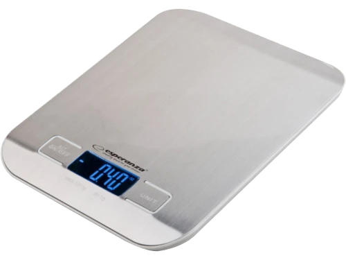 Kitchen scale esperanza pineapple eks001, maximum capacity: 5000g, division: 1g, four units of measure: g /lb/oz/kg, tare function, overload indicator 2