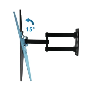 Esperanza tv-wall mount 008 erw008 for 26-70", max load 45kg, vesa 75x75-400x400mm, distance of tv from wall: 90-460mm, tilt adjustment up to 15°, hor Thumbnail 3
