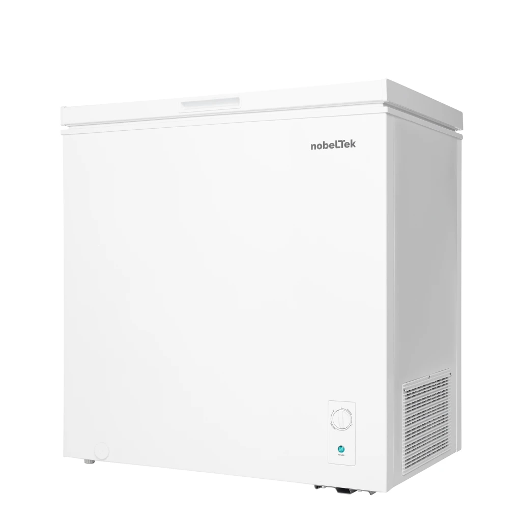 Lada frigorifica nobeltek ncf-199e, 198 l, control mecanic, functie super freeze, termostat reglabil, functie conversie frigider-congelator, clasa e 2