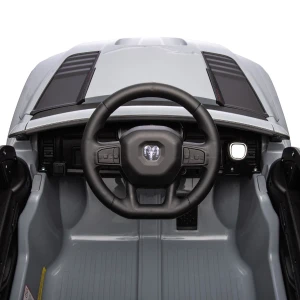 Mașinuța electrică  dodge ram 1500 rho, 12v7ah, motor 390x2 (25w*2), roti eva Thumbnail 14