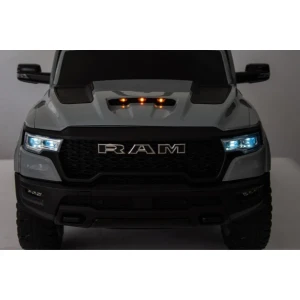 Mașinuța electrică  dodge ram 1500 rho, 12v7ah, motor 390x2 (25w*2), roti eva Thumbnail 21