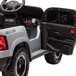 Mașinuța electrică  dodge ram 1500 rho, 12v7ah, motor 390x2 (25w*2), roti eva Thumbnail 15
