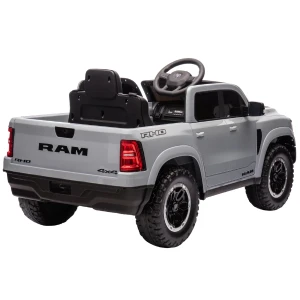 Mașinuța electrică  dodge ram 1500 rho, 12v7ah, motor 390x2 (25w*2), roti eva Thumbnail 8