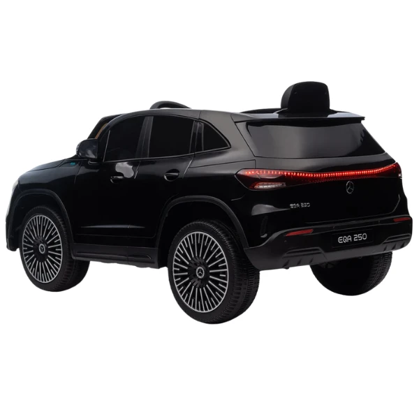 Mașinuța electrică mercedes-benz eqa, 12v7ah, motor 12v390 (25wx4), roti eva 4