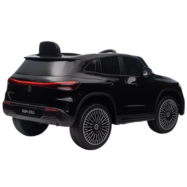 Mașinuța electrică mercedes-benz eqa, 12v7ah, motor 12v390 (25wx4), roti eva 5