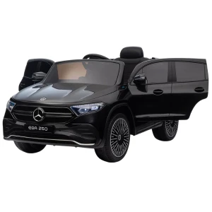 Mașinuța electrică mercedes-benz eqa, 12v7ah, motor 12v390 (25wx4), roti eva Thumbnail 6