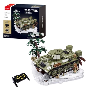 Set de construcție "tanc т-34", scara 1:35, cu telecomandă, 873 elem. Thumbnail 2
