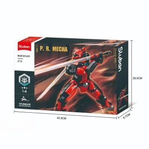 Set de construcție "robot - ninja", 554 elem. Thumbnail 6