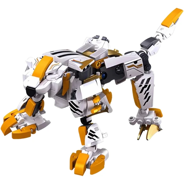 Set de construcție "robot - tigru 2 în 1", 254 elem. 6