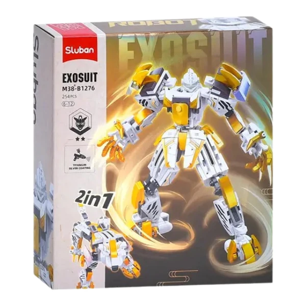 Set de construcție "robot - tigru 2 în 1", 254 elem. 3