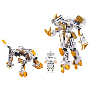 Set de construcție "robot - tigru 2 în 1", 254 elem. Thumbnail 2