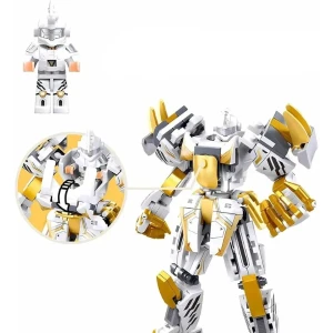 Set de construcție "robot - tigru 2 în 1", 254 elem. Thumbnail 5