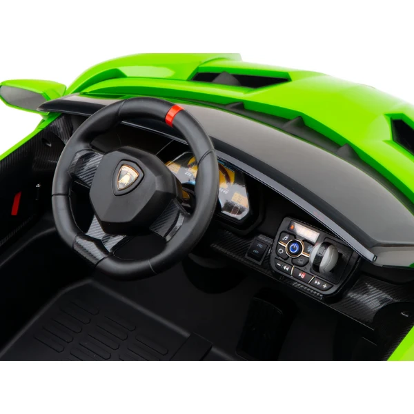 Mașinuța electrică lamborghini veneno, 12v7ah, motor 12v390x4 (25w*4), roti eva 11