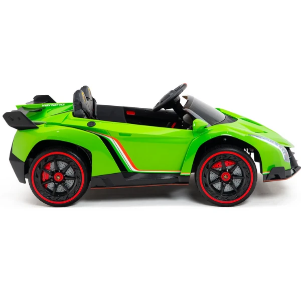 Mașinuța electrică lamborghini veneno, 12v7ah, motor 12v390x4 (25w*4), roti eva 6