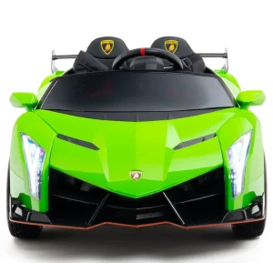 Mașinuța electrică lamborghini veneno, 12v7ah, motor 12v390x4 (25w*4), roti eva Thumbnail 7