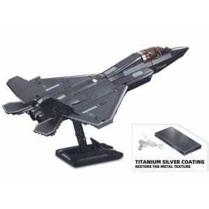 Set de construcție „avion invizibil stealth j35”, scara 1:44, 812 elem. Thumbnail 5