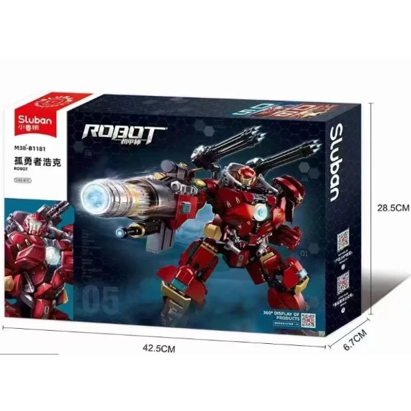 Set de construcție „robot - anti-hulk", 579 elem. 4