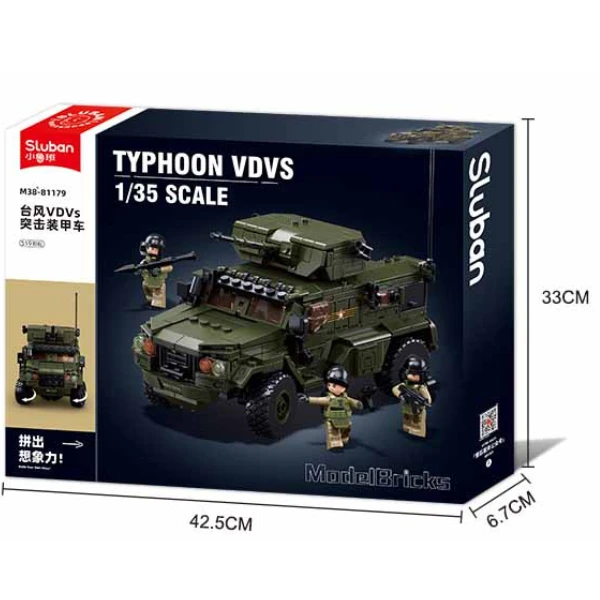 Set de construcție „vehicul blindat de asalt typhoon vdvs”, scara 1:35, 471 elem. 6