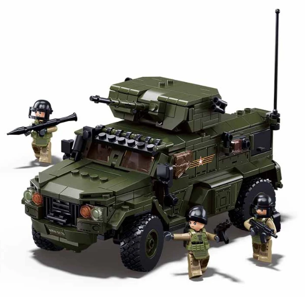 Set de construcție „vehicul blindat de asalt typhoon vdvs”, scara 1:35, 471 elem. 2