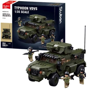Set de construcție „vehicul blindat de asalt typhoon vdvs”, scara 1:35, 471 elem.