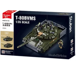 Set de construcție „tancul central de luptă t-80bvms”, scara 1:35, 768 elem. Thumbnail 3