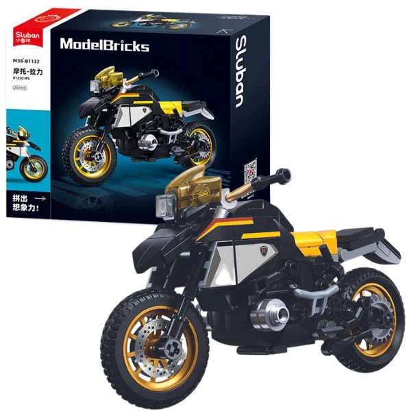 Set de construcție „motocicleta r1250 ms”, scara 1:12, 200 elem. 2