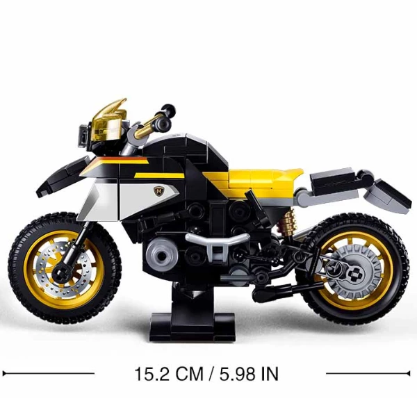 Set de construcție „motocicleta r1250 ms”, scara 1:12, 200 elem. 4