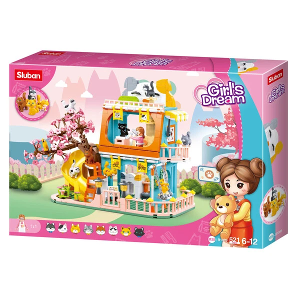 Set de construcție ”casa pisicilor”, 521 elem. 3
