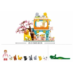 Set de construcție ”casa pisicilor”, 521 elem. Thumbnail 4