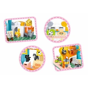 Set de construcție ”casa pisicilor”, 521 elem. Thumbnail 6