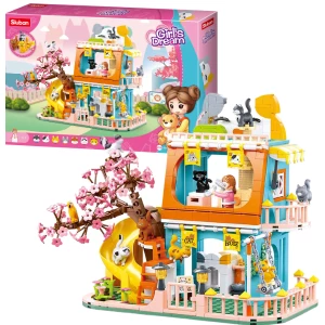 Set de construcție ”casa pisicilor”, 521 elem.