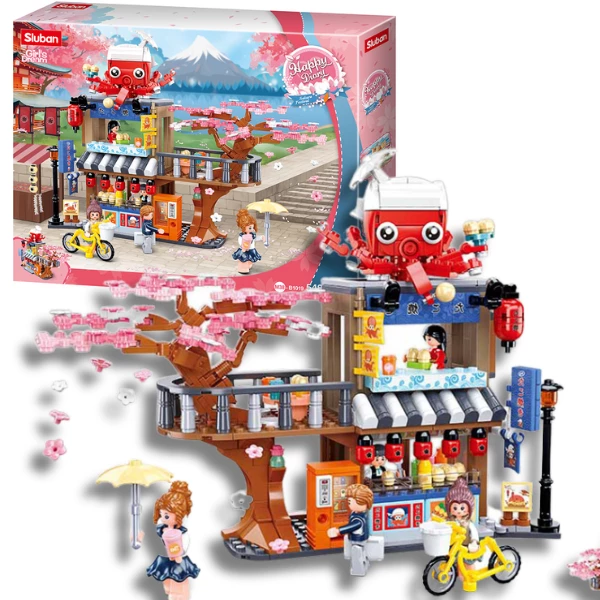 Set de construcție ”magazinul principal tako yaki”, 548 elem. 2
